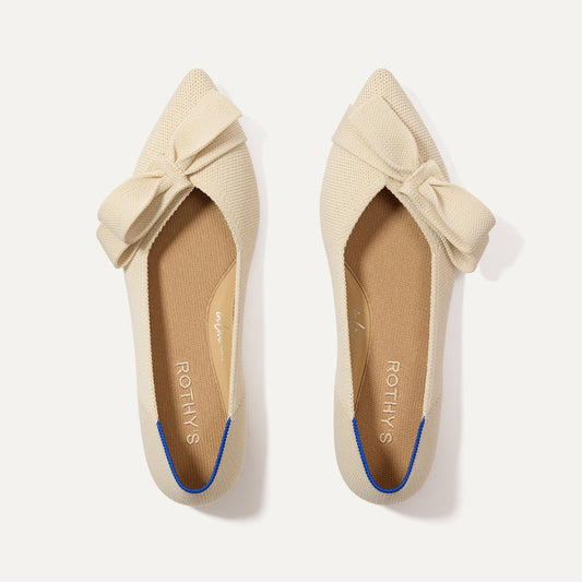 The Bow Point II in Conch | Rothys Women
