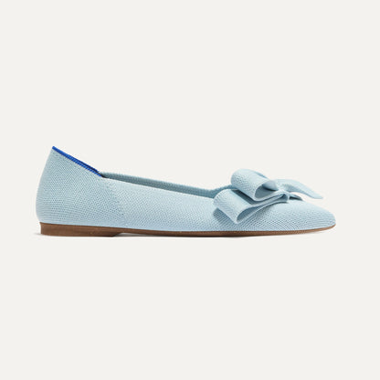 The Bow Point II in Powder Blue | Rothys Women