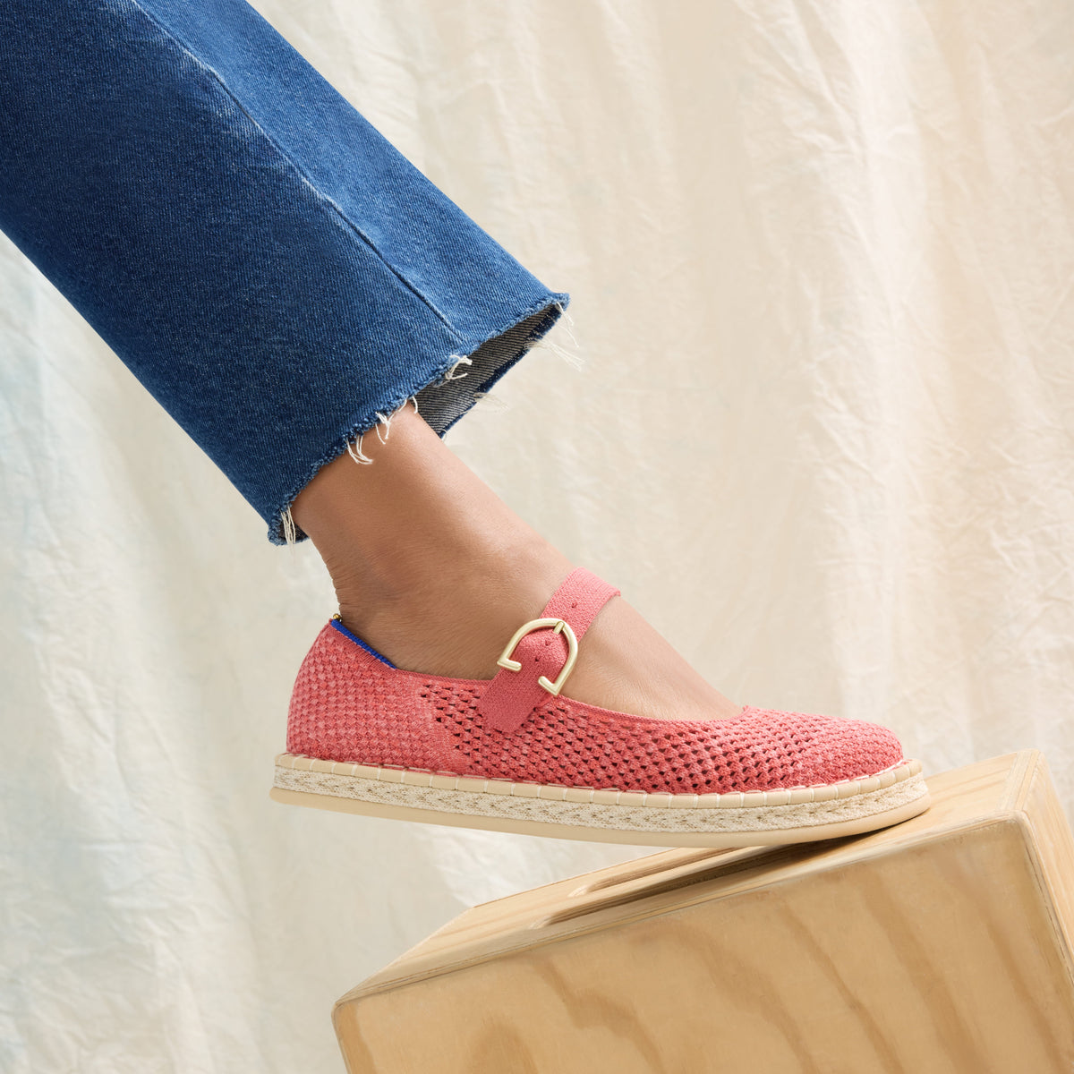 The Espadrille Mary Jane in Starfish | Rothys Women