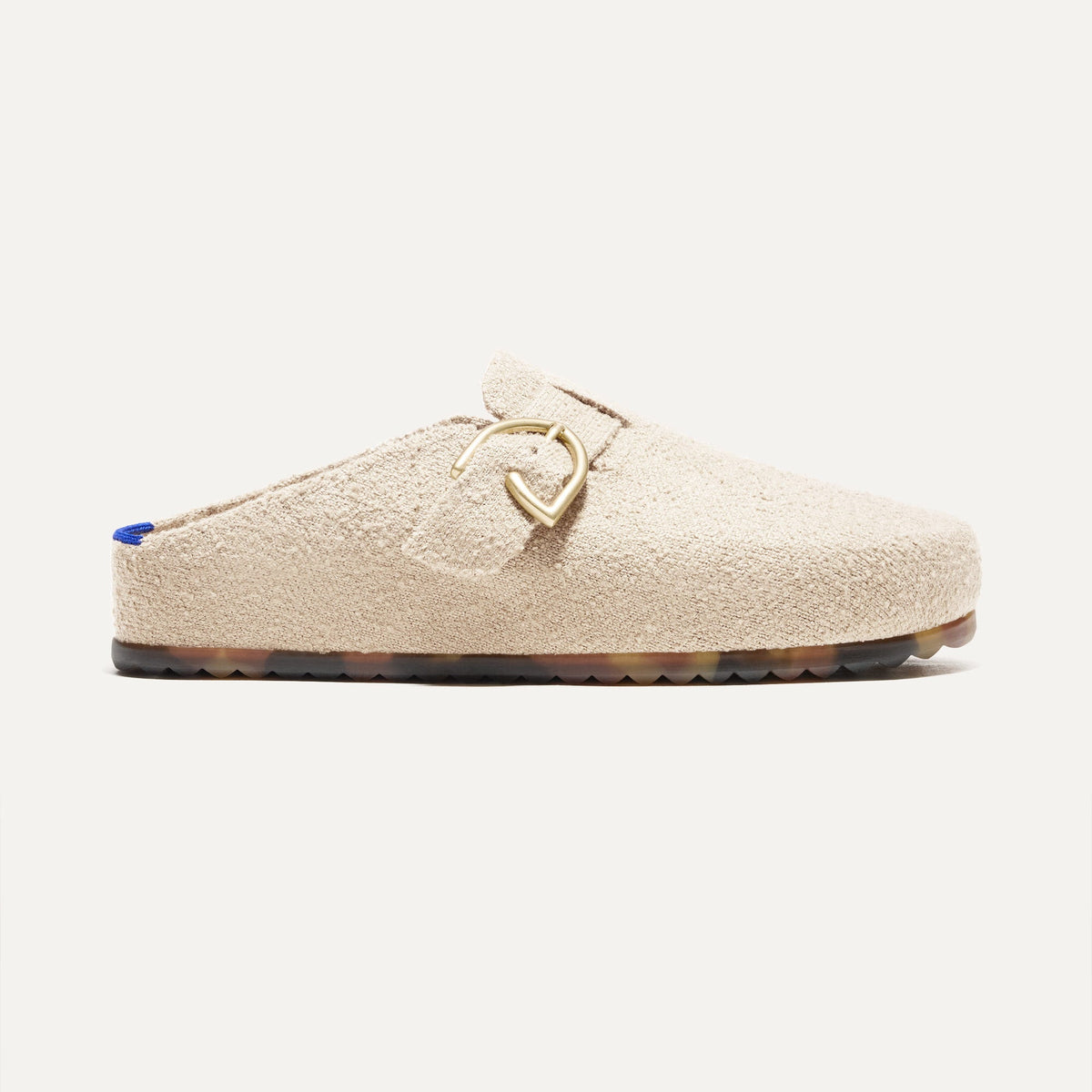 The Buckle Clog in Honeybun Bouclé | Rothys Women