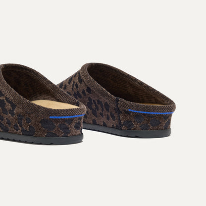 The ReVelvet™ Casual Clog in ReVelvet™ Cheetah for Women | Rothys Women