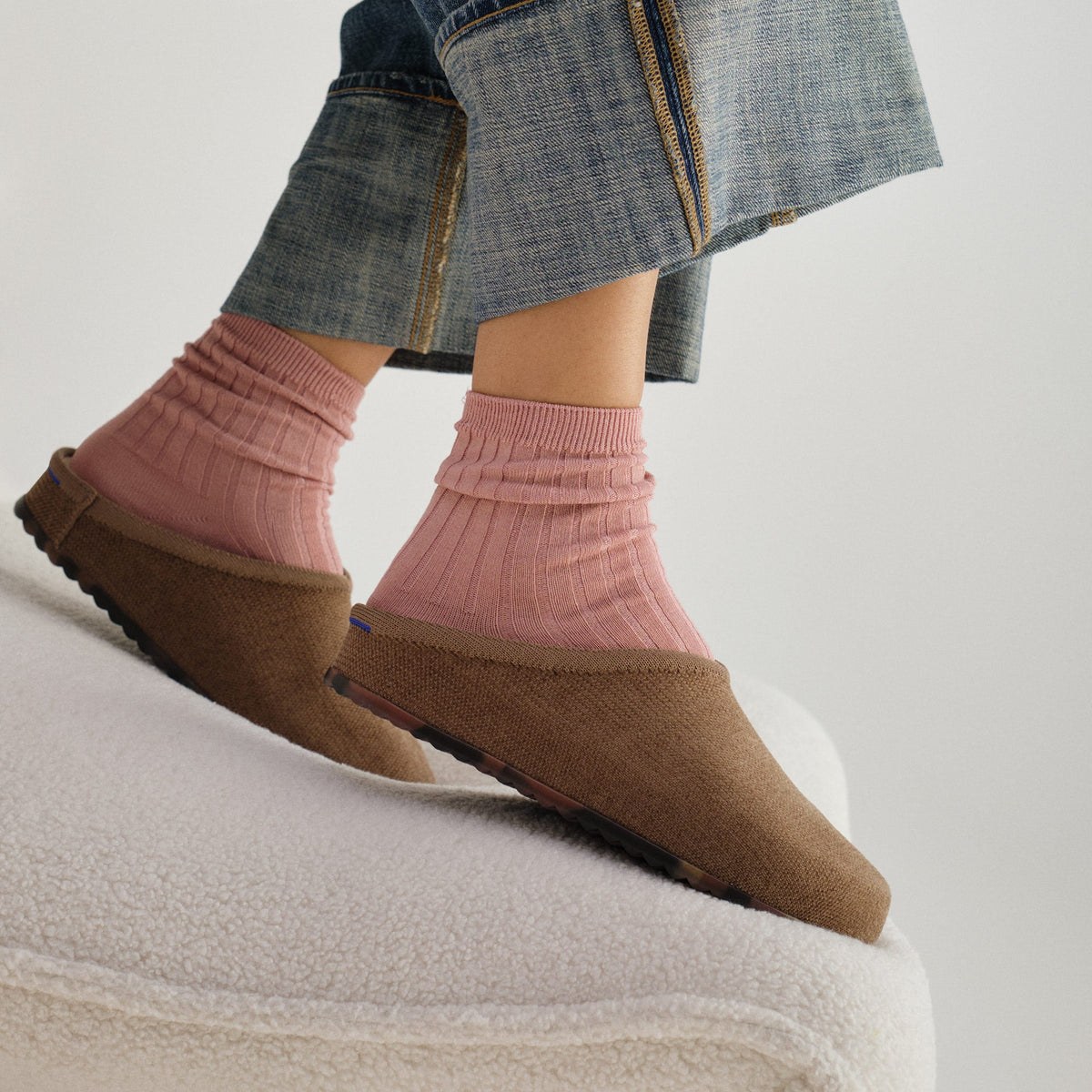 The ReVelvet™ Casual Clog in ReVelvet™ Portobello for Women | Rothys Women