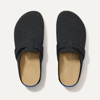 The Braid Clog in Black | Rothys Women