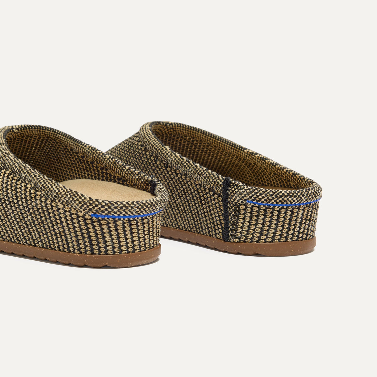 The Casual Clog in Toffee Raffia-Knit | Rothys Women