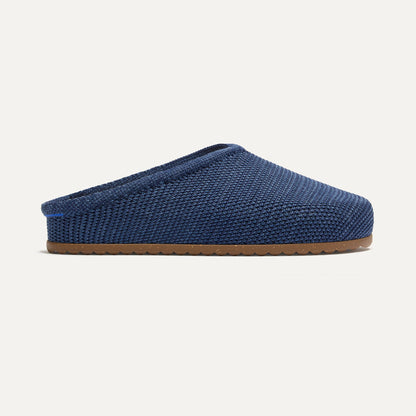 The Casual Clog in Blue Raffia-Knit | Rothys Women