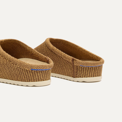 The Casual Clog in Wheat Raffia-Knit | Rothys Women