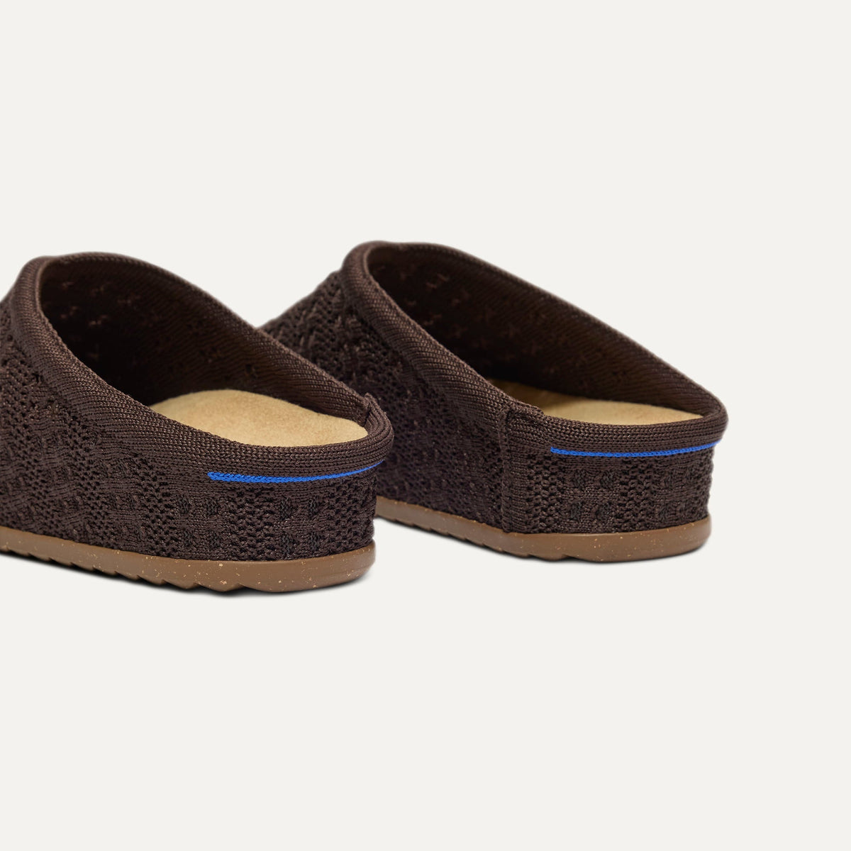 The Casual Clog in Chocolate Crochet | Rothys Women