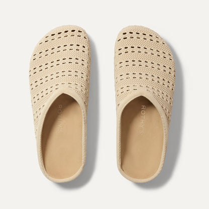 The Casual Clog in Powder Crochet | Rothys Women
