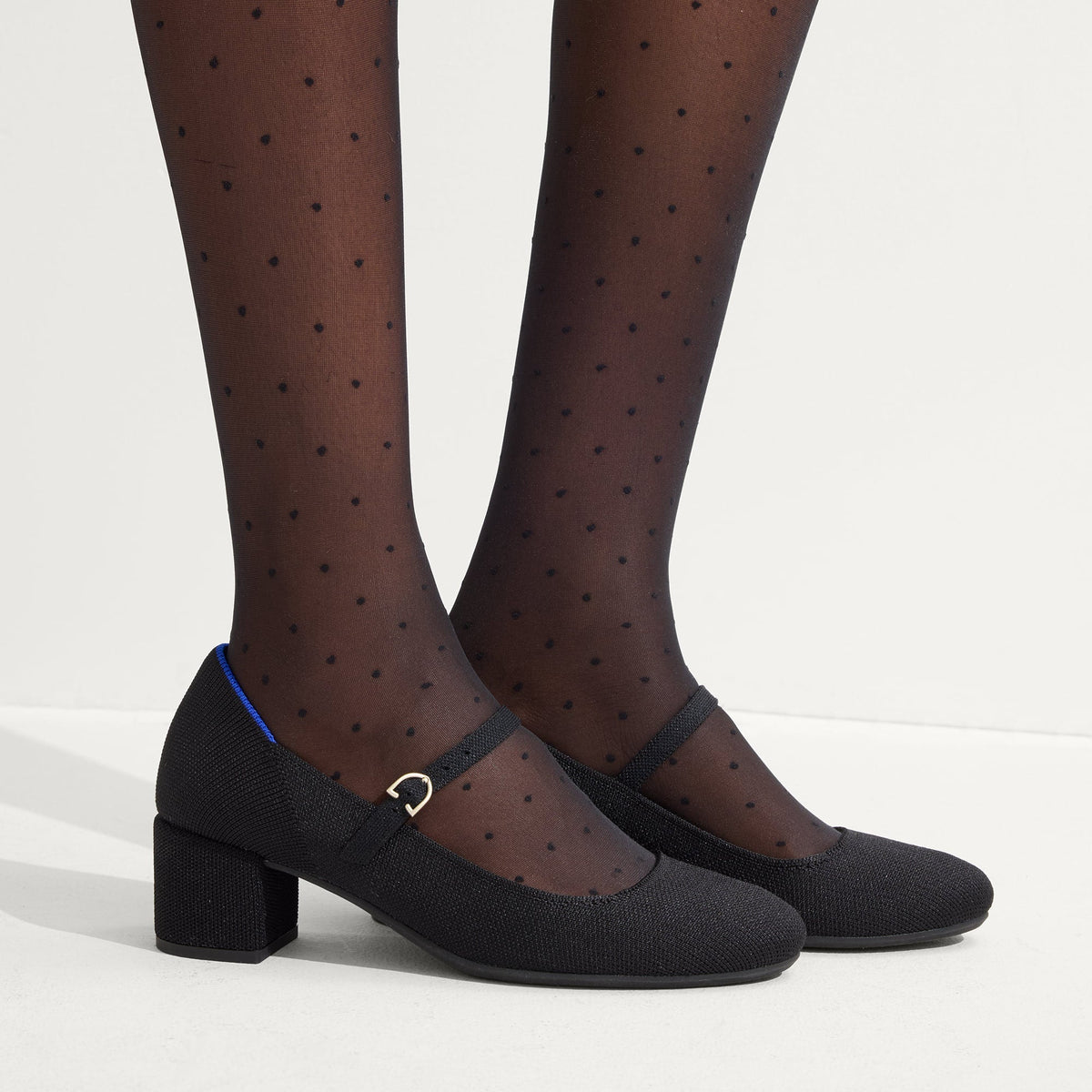 The Mary Jane Heel in Black | Rothys Women