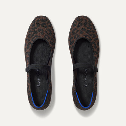 The Square Mary Jane in Classic Cheetah | Rothys Women