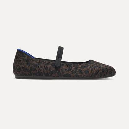 The Square Mary Jane in Classic Cheetah | Rothys Women