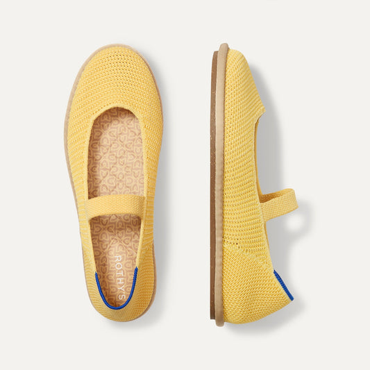 Women's Cruiser Mary Jane in Sunbeam Raffia-Knit | Rothys Women|Men