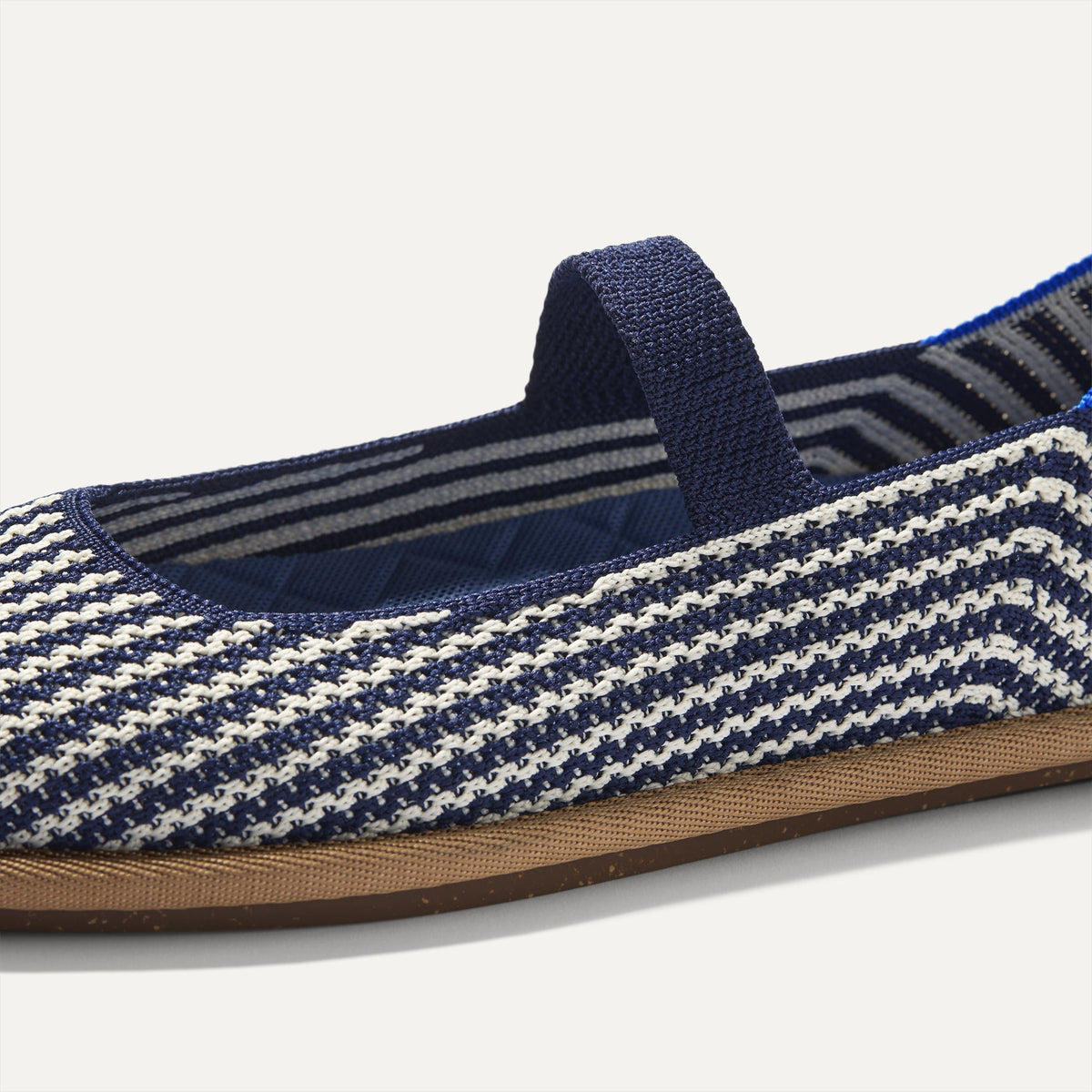 Women's Cruiser Mary Jane in Blackberry Stripe | Rothys Women|Men