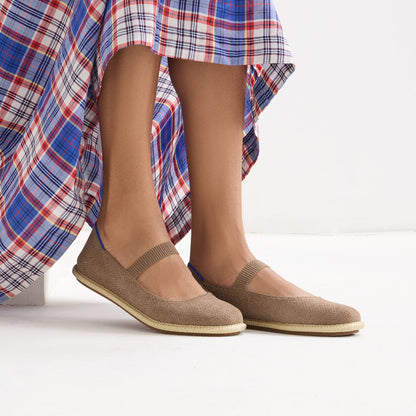 Women's ReVelvet™ Cruiser Mary Jane in ReVelvet™ Portobello | Rothys Women|Men