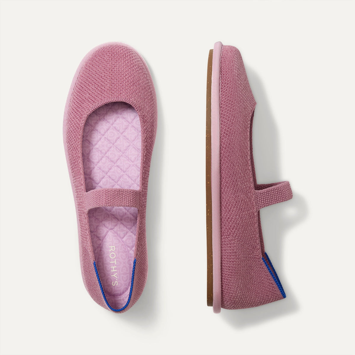 Women's ReVelvet™ Cruiser Mary Jane in ReVelvet™ Lilac | Rothys Women|Men