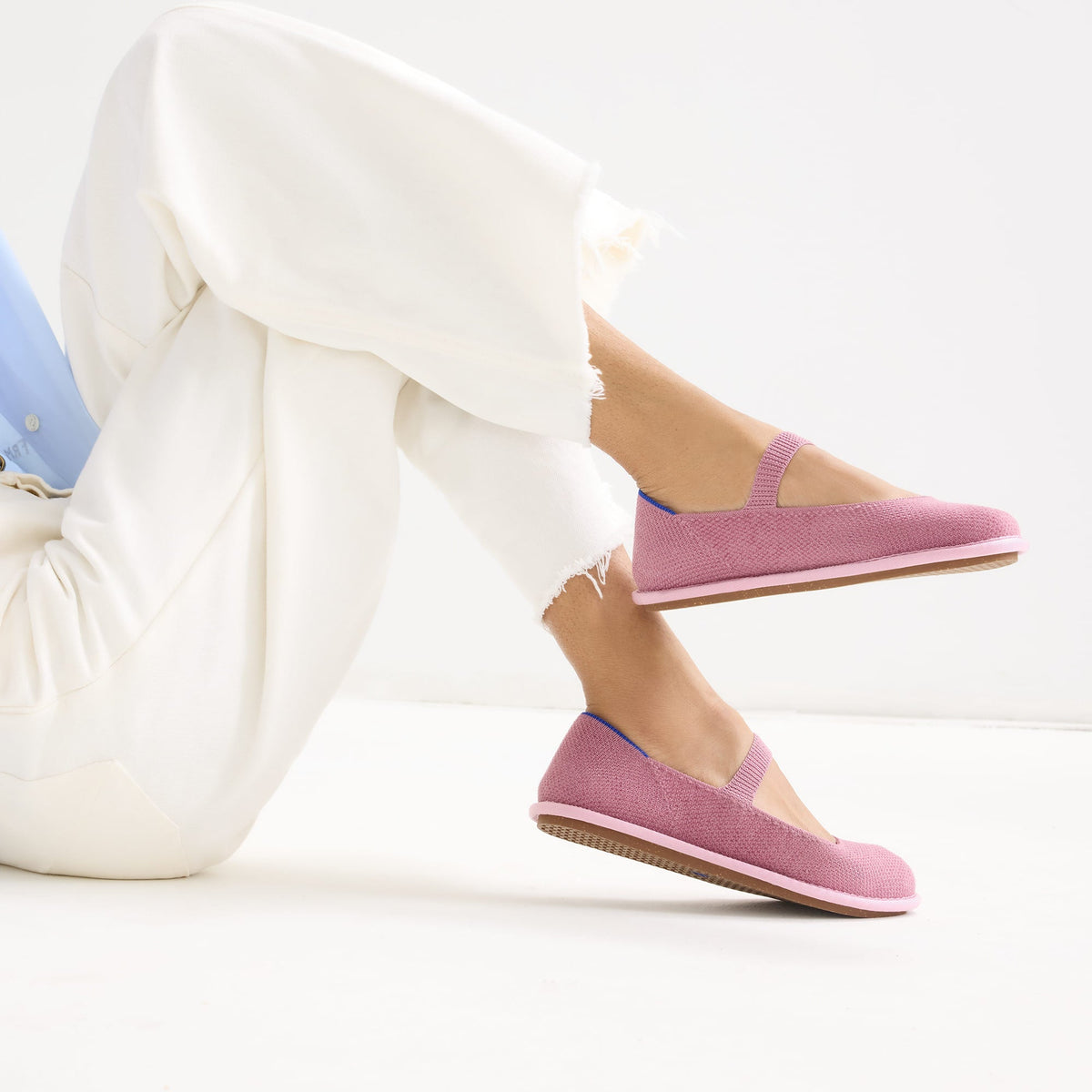 Women's ReVelvet™ Cruiser Mary Jane in ReVelvet™ Lilac | Rothys Women|Men