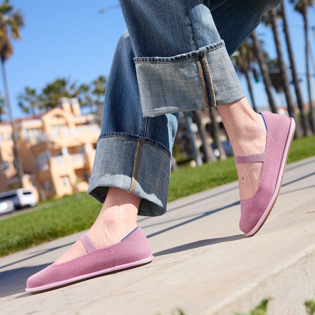 Women's ReVelvet™ Cruiser Mary Jane in ReVelvet™ Lilac | Rothys Women|Men