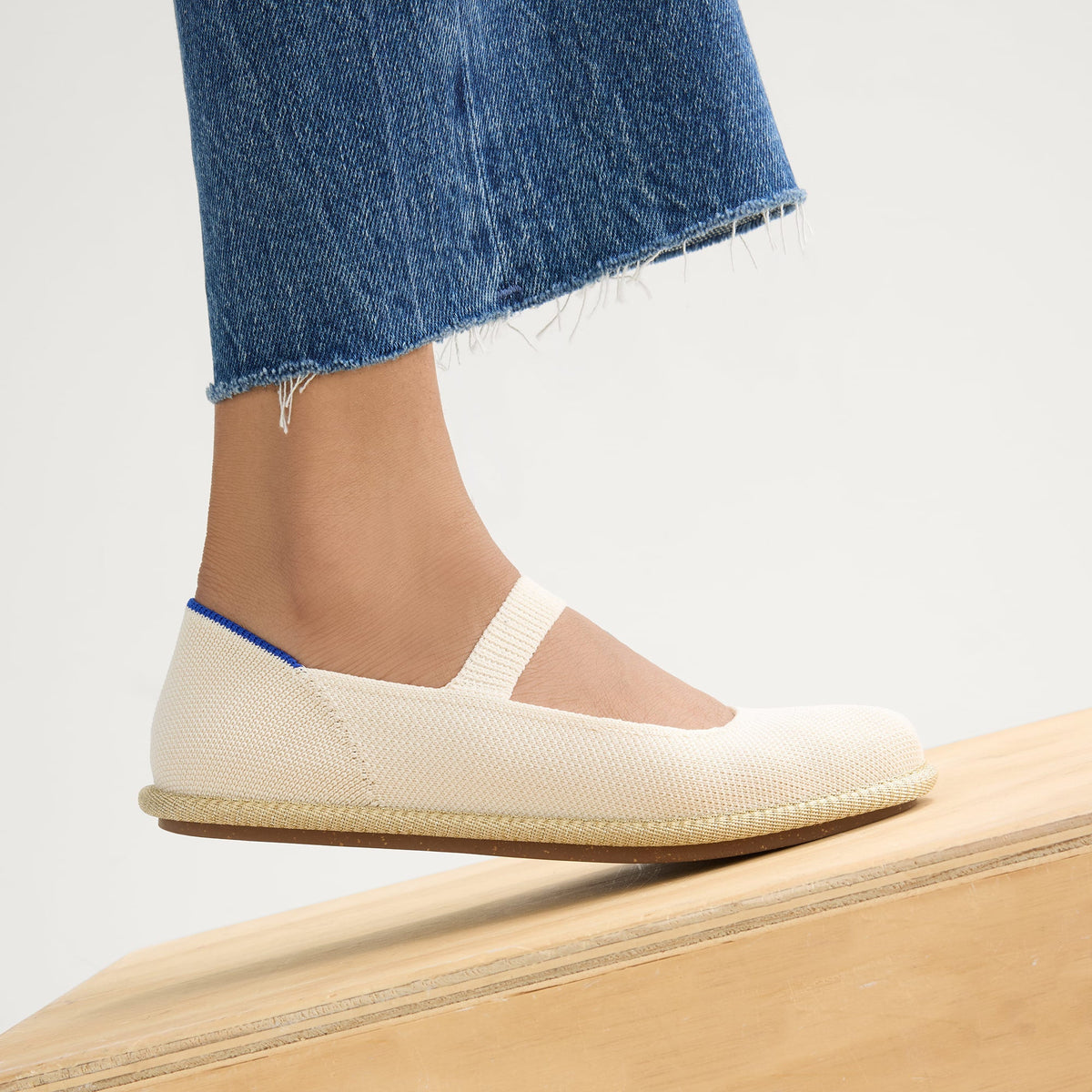Women's Cruiser Mary Jane in White Sand | Rothys Women|Men