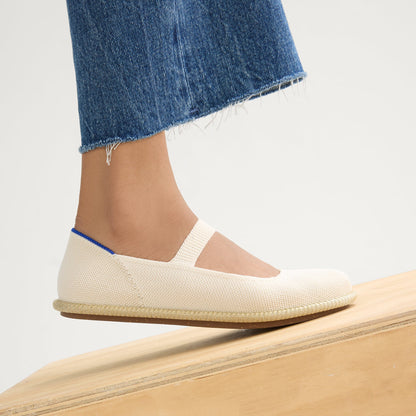 Women's Cruiser Mary Jane in White Sand | Rothys Women|Men