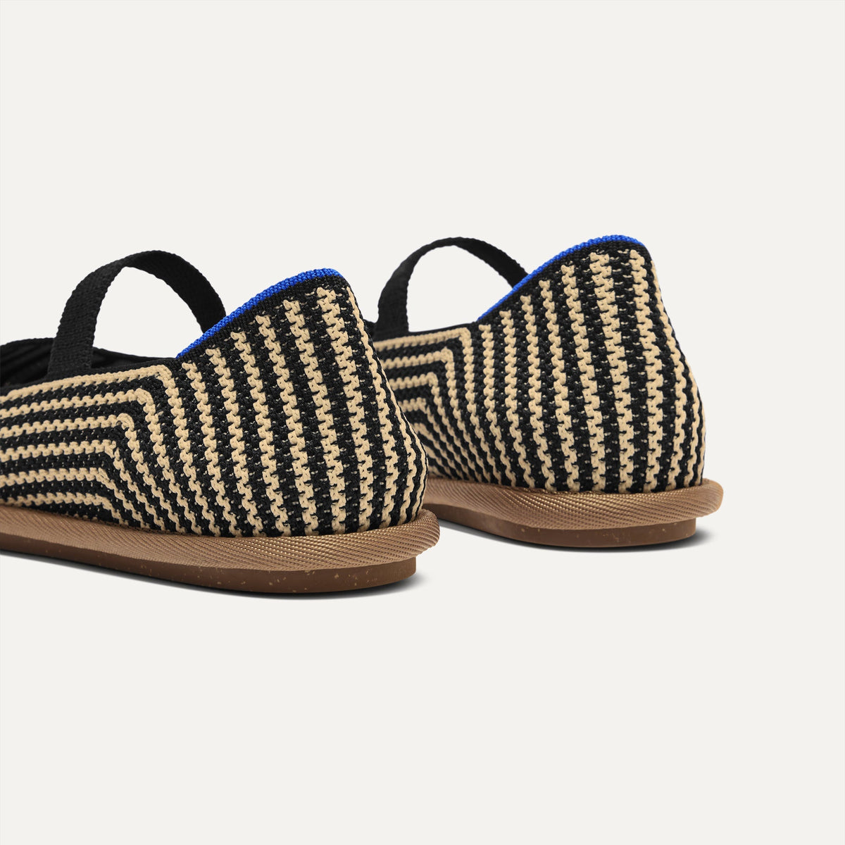 Women's Cruiser Mary Jane in Toffee Stripe | Rothys Women|Men