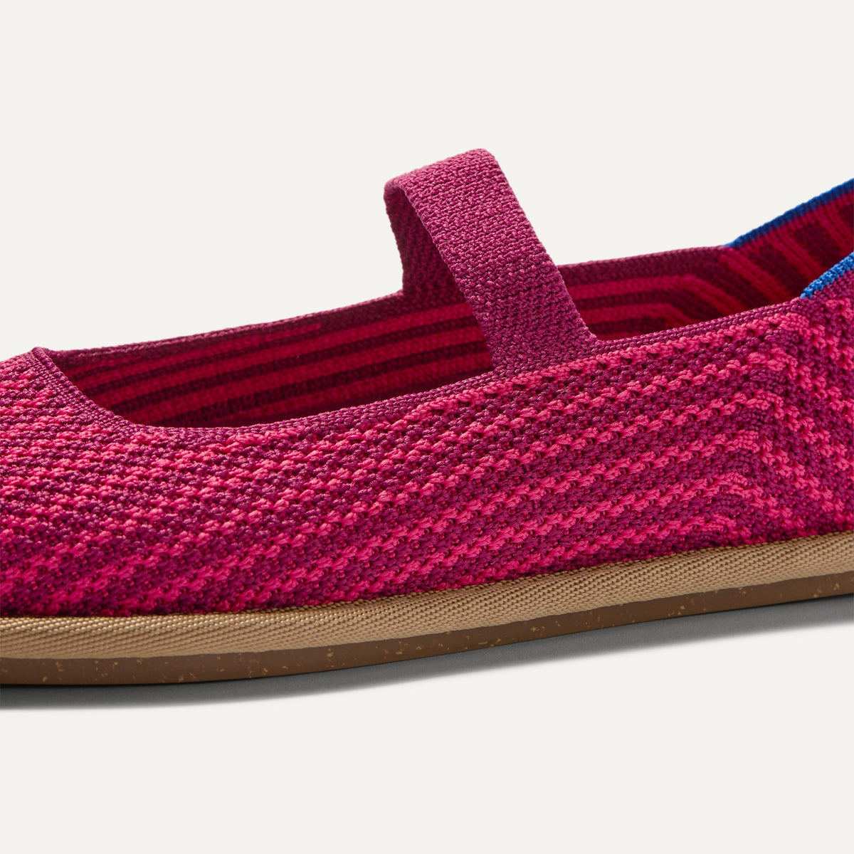Women's Cruiser Mary Jane in Raspberry Stripe | Rothys Women|Men