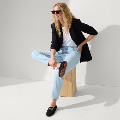 The Double Bit Driver in Black | Rothys Women