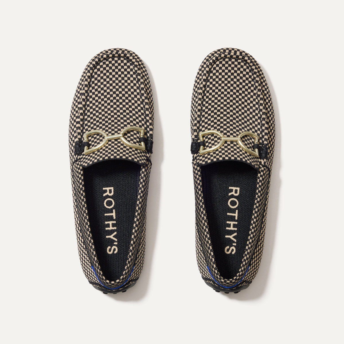 The Double Bit Driver in Classic Micro Check | Rothys Women