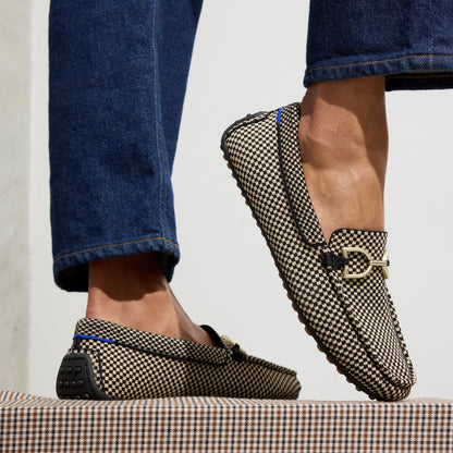 The Double Bit Driver in Classic Micro Check | Rothys Women