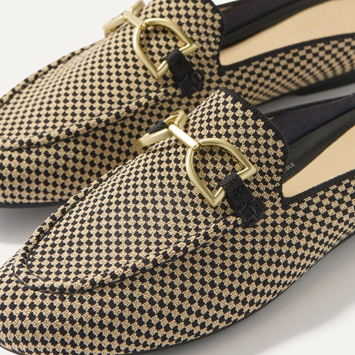 The Double Bit Loafer Mule in Classic Micro Check | Rothys Women