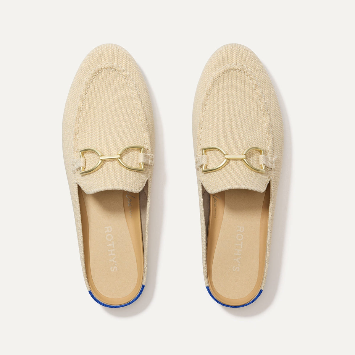 The Double Bit Loafer Mule in Sandstone | Rothys Women