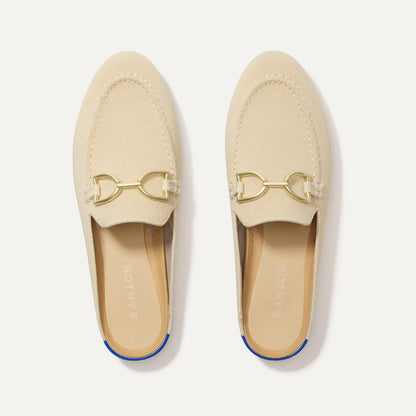 The Double Bit Loafer Mule in Sandstone | Rothys Women