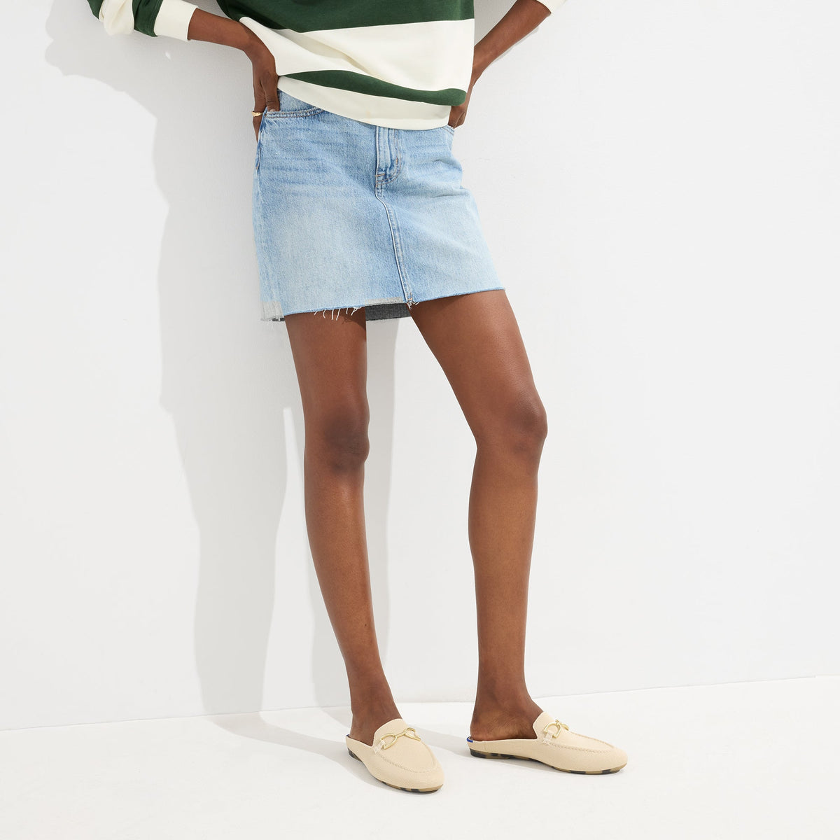 The Double Bit Loafer Mule in Sandstone | Rothys Women