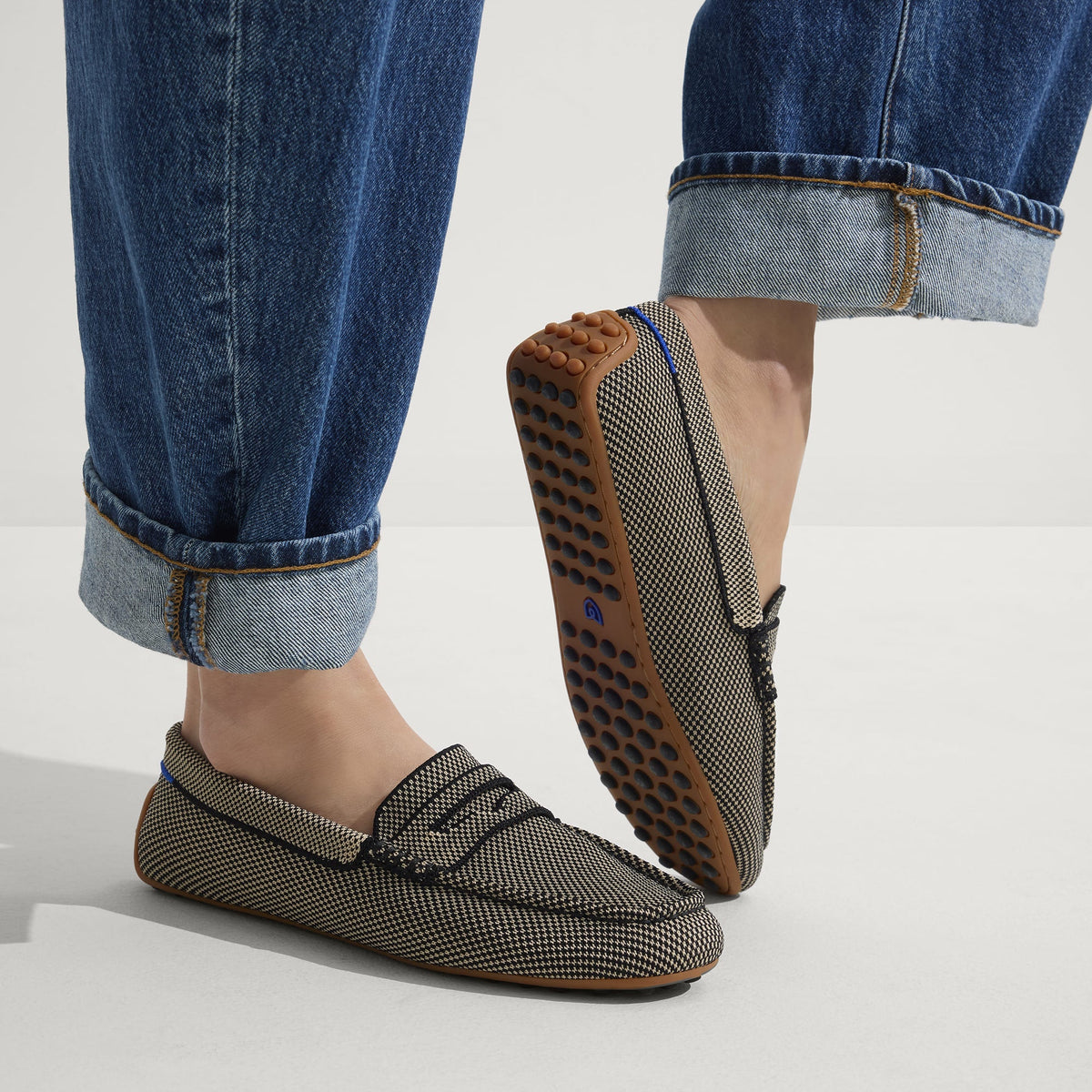 The Daily Driver in Classic Micro Check for Women | Rothys Women|Men