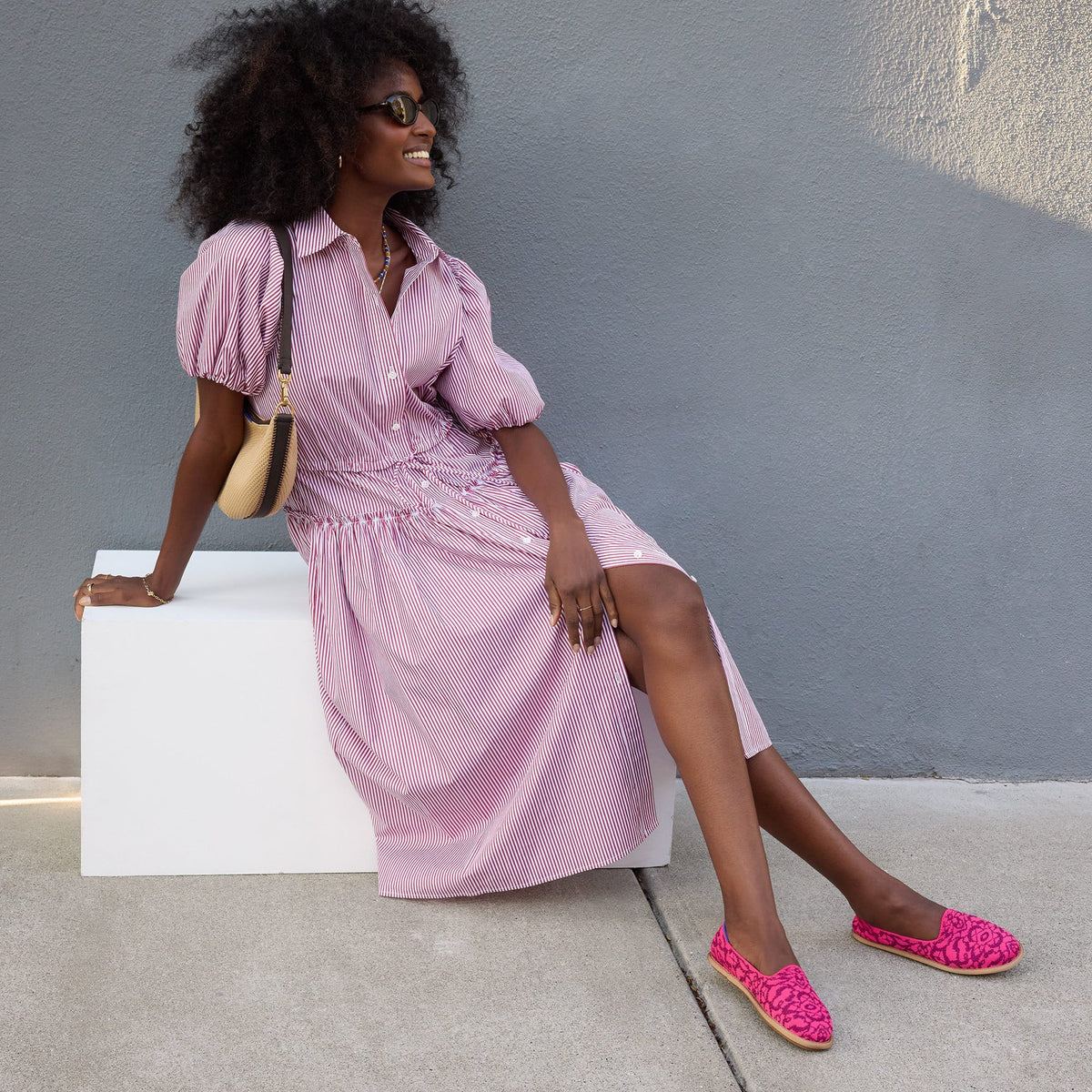 Women's Cruiser Loafer in Fuchsia Bloom | Rothys Women|Men
