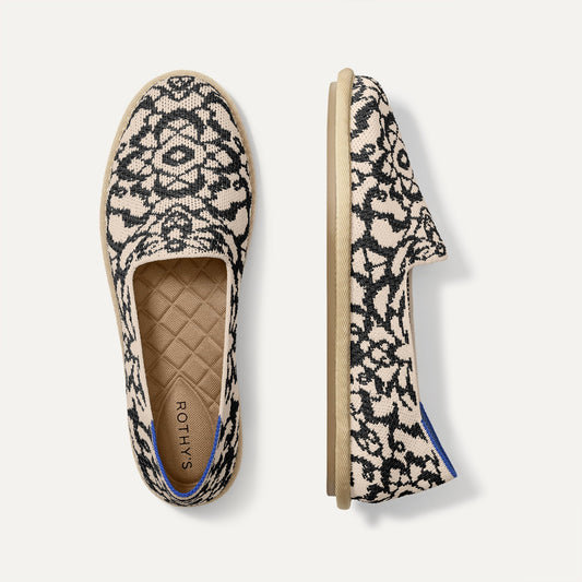 Women's Cruiser Loafer in Espresso Bloom | Rothys Women|Men