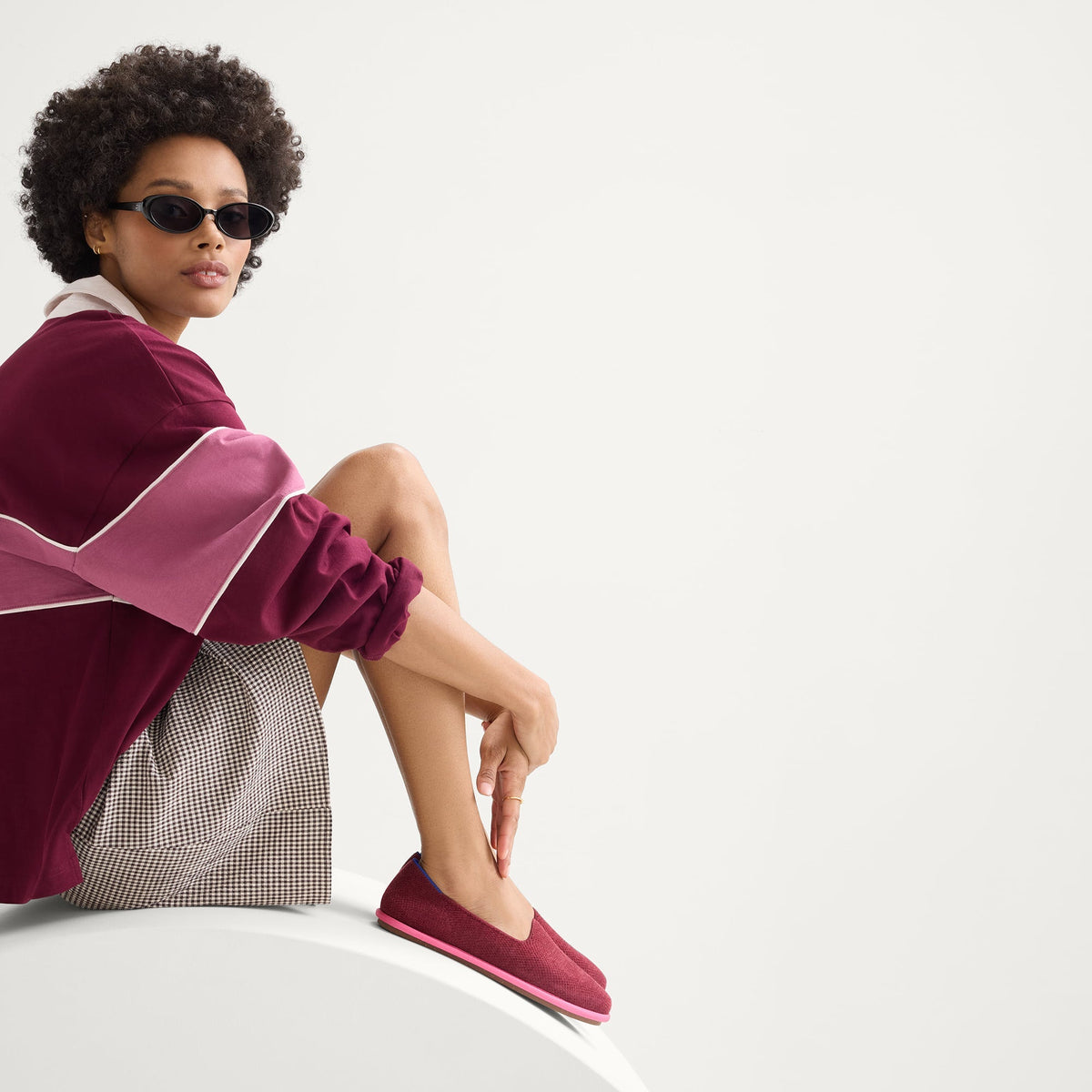Women's ReVelvet™ Cruiser Loafer in ReVelvet™ Cabernet | Rothys Women|Men