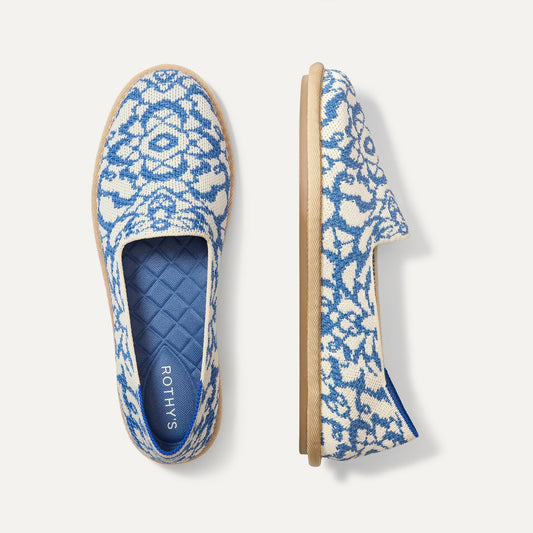 Women's Cruiser Loafer in Marine Bloom | Rothys Women|Men