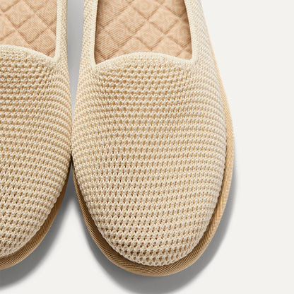 Women's Cruiser Loafer in White Raffia-Knit | Rothys Women|Men
