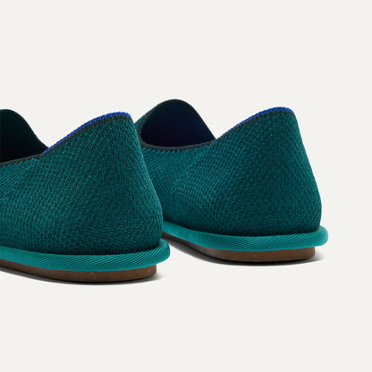 Women's ReVelvet™ Cruiser Loafer in ReVelvet™ Everglade | Rothys Women|Men