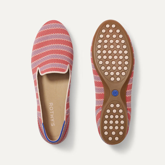 Women's Daily Loafer in Sunkiss Stripe | Rothys Women|Men