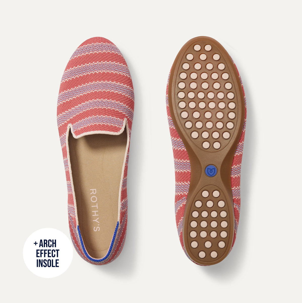 Women's Daily Loafer in Sunkiss Stripe | Rothys Women|Men