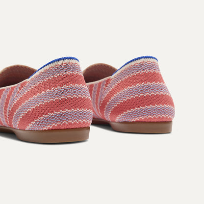 Women's Daily Loafer in Sunkiss Stripe | Rothys Women|Men