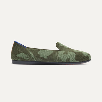 Women's Daily Loafer in Green Camo | Rothys Women|Men