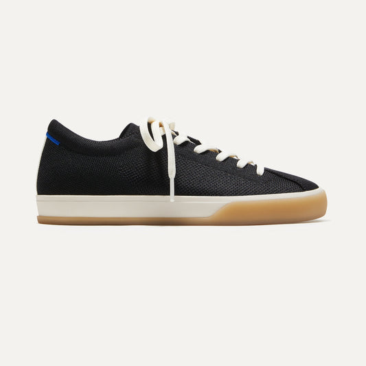 The Lace Up Sneaker in Black for Women | Rothys Women
