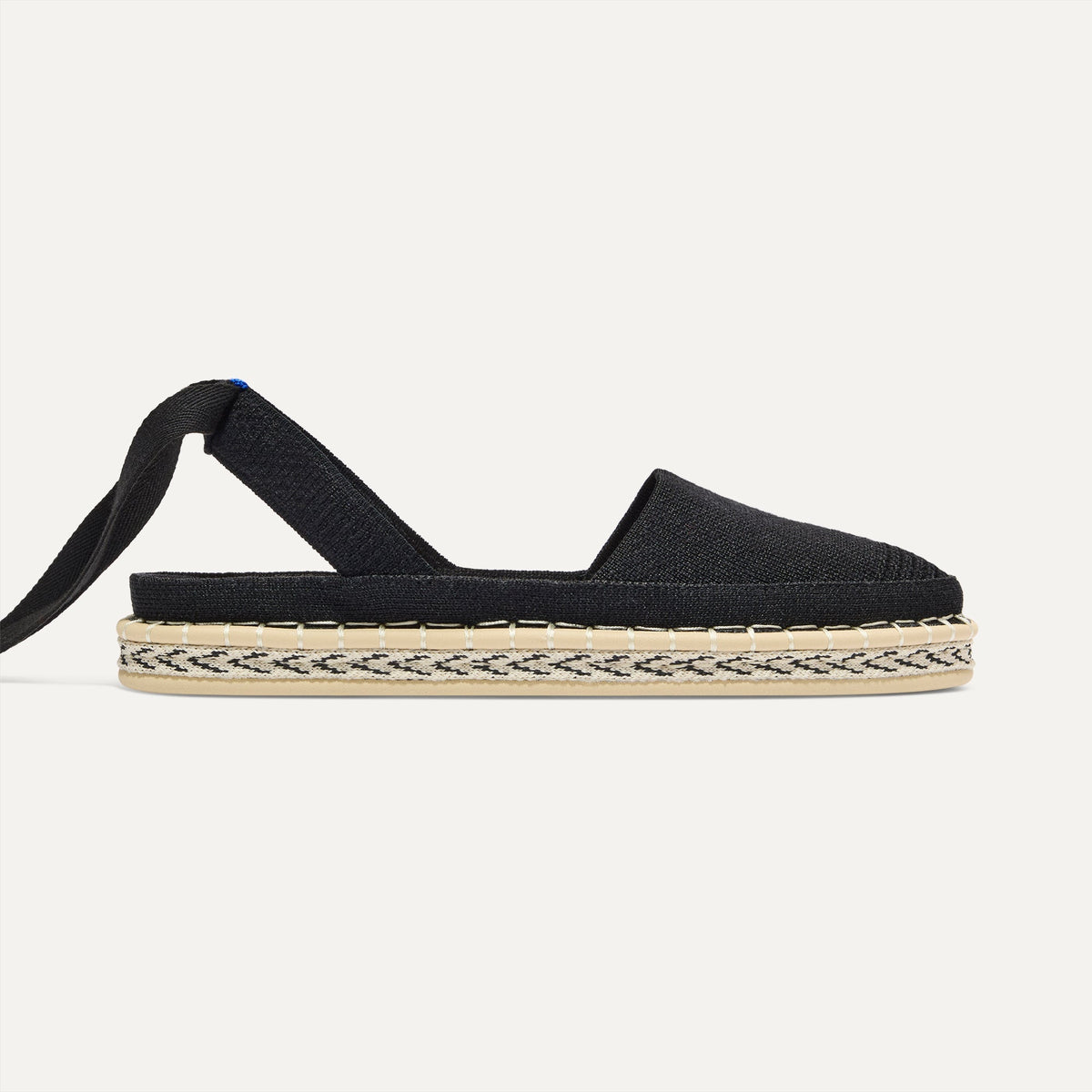 The D'Orsay Espadrille in Black | Rothys Women