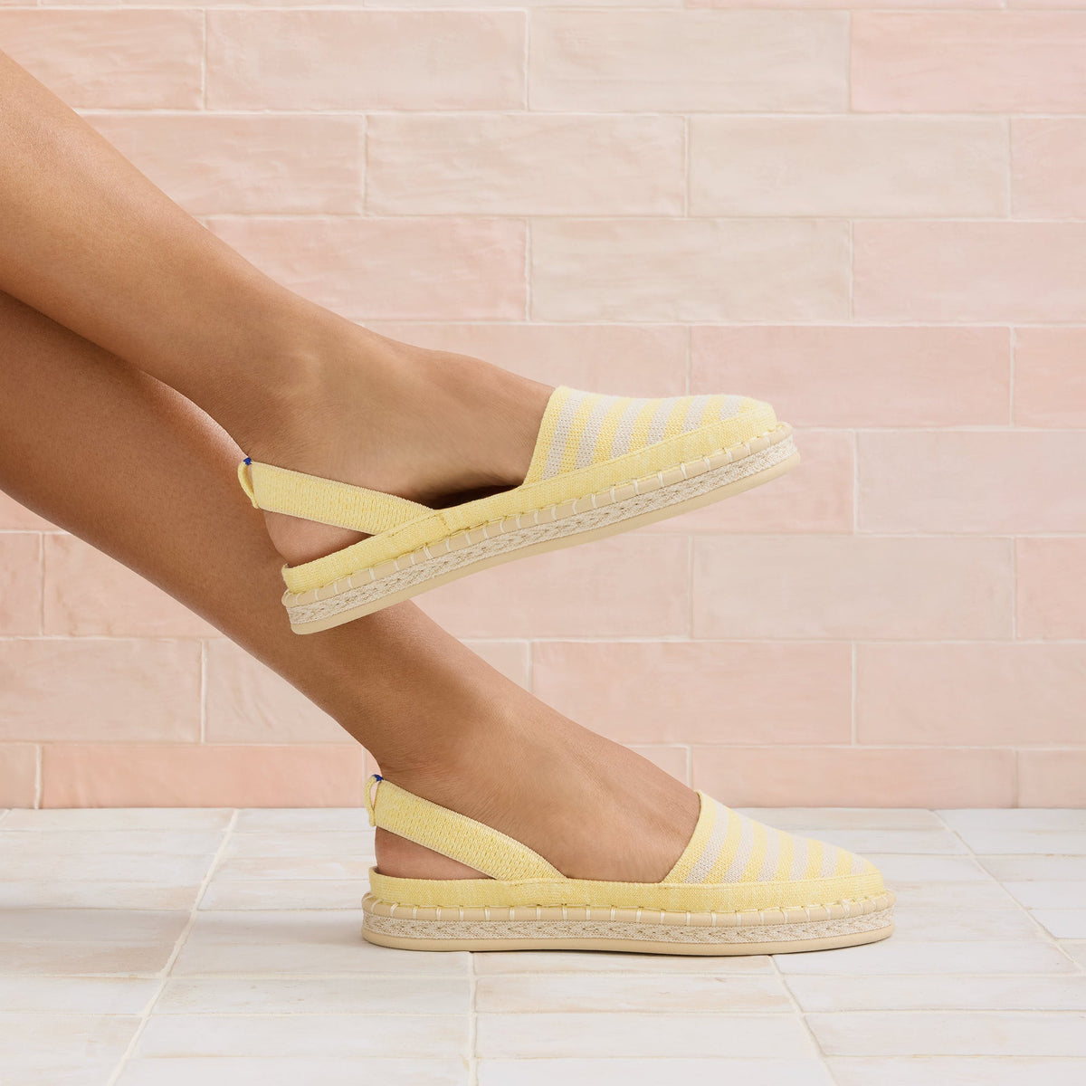 The D'Orsay Espadrille in Sunshine Stripe | Rothys Women