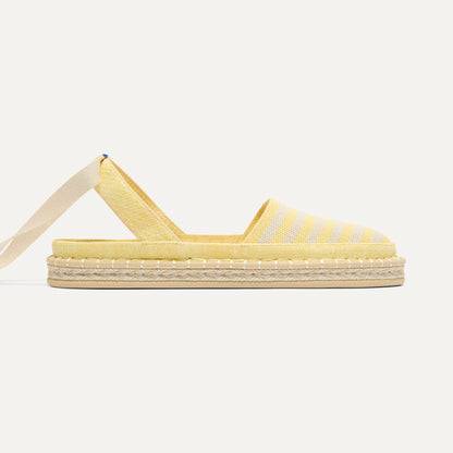 The D'Orsay Espadrille in Sunshine Stripe | Rothys Women