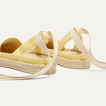The D'Orsay Espadrille in Sunshine Stripe | Rothys Women