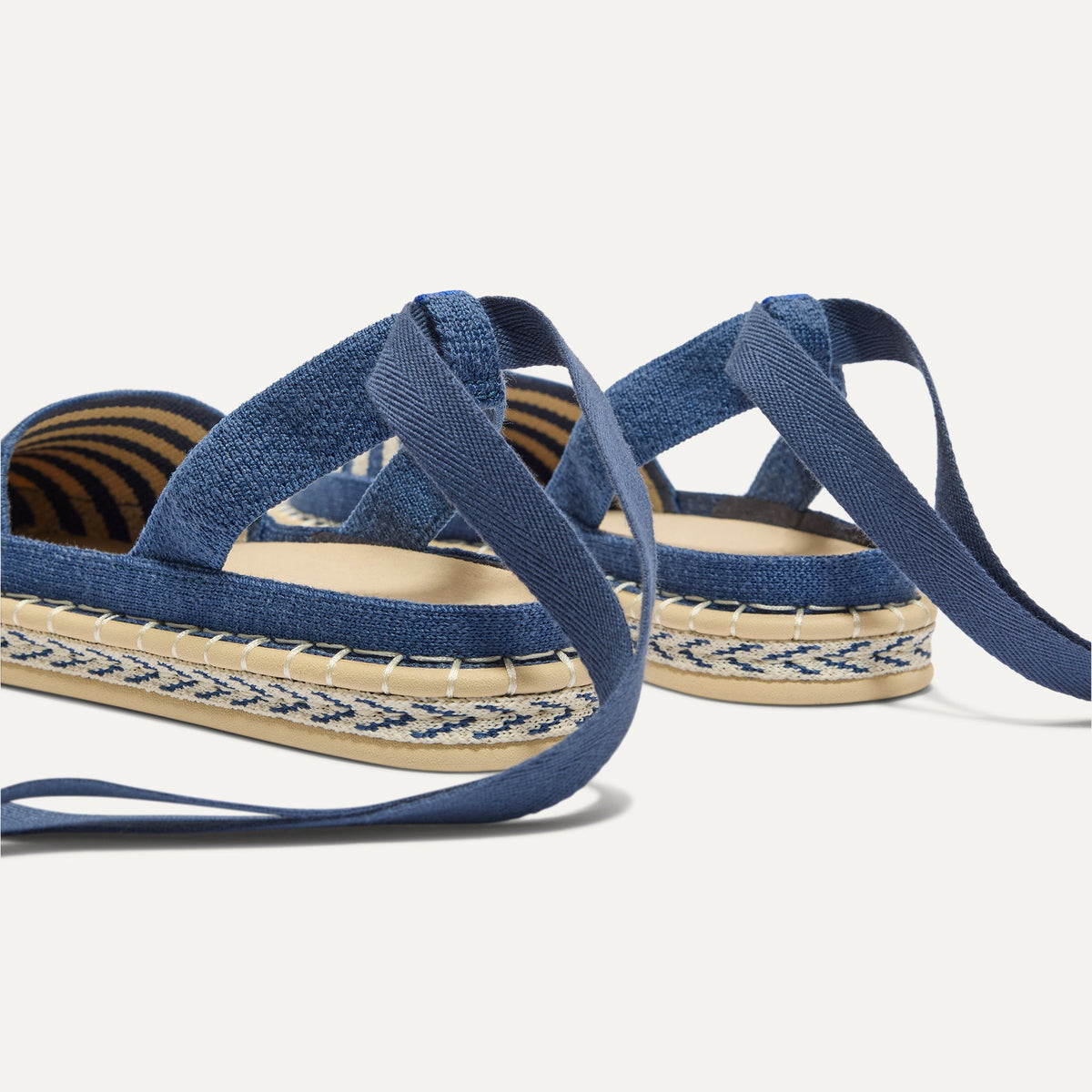 The D'Orsay Espadrille in Deep Sea Stripe | Rothys Women