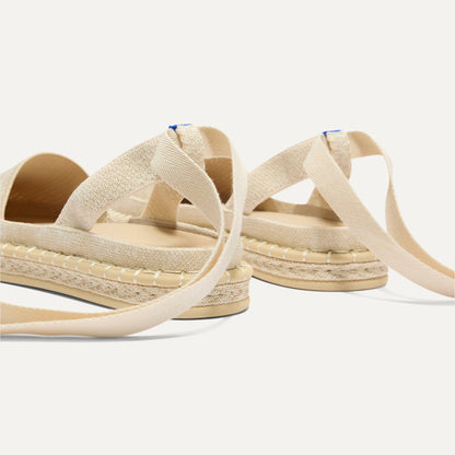 The D'Orsay Espadrille in Seashell | Rothys Women